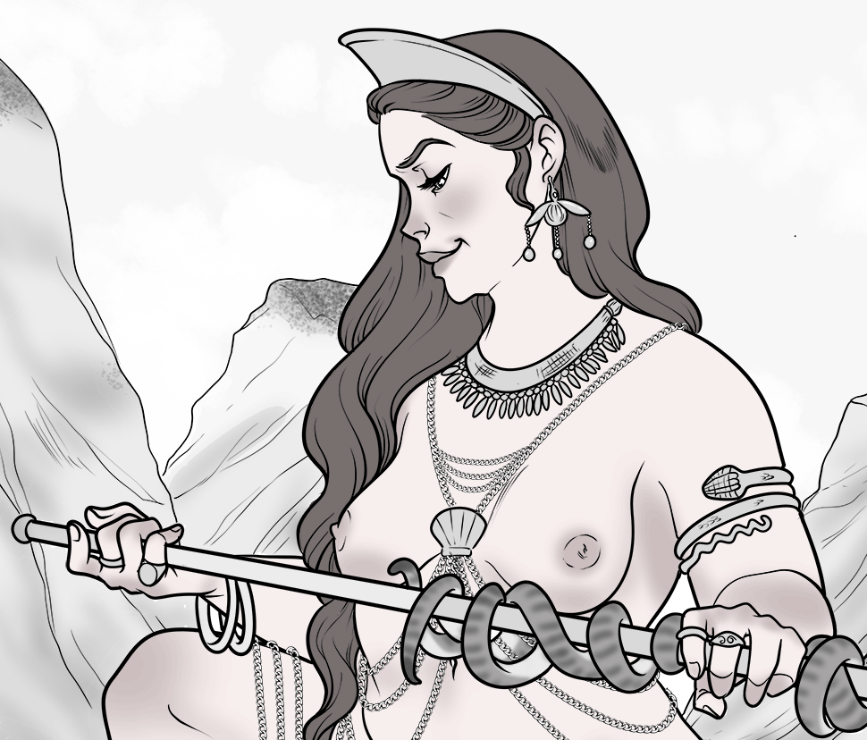 Illustrated Fiction: Trial by Coitus (Aphrodite / Hermes)