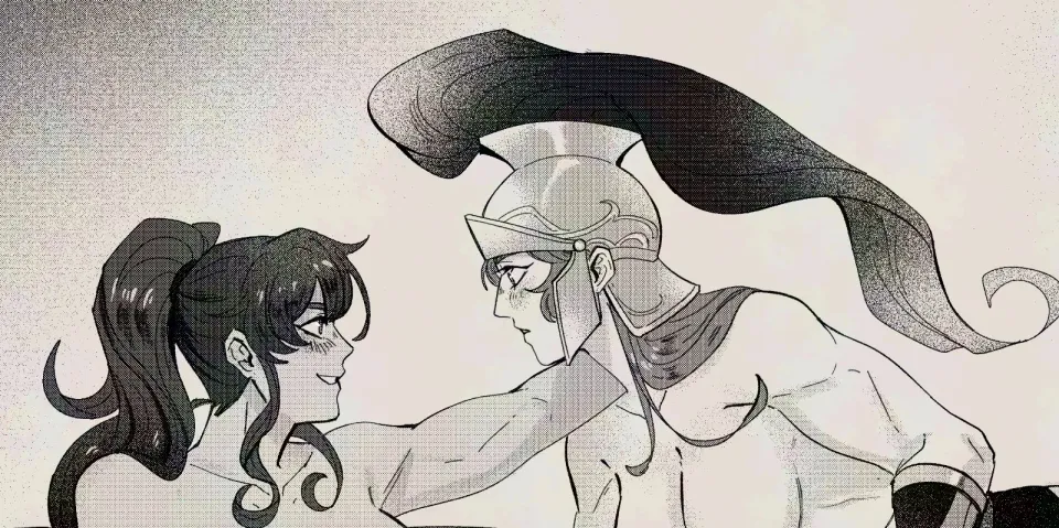 Illustrated Fiction: Just Dance (Artemis / Penthesileia)